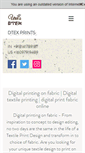 Mobile Screenshot of dtexprints.com